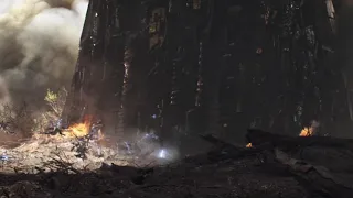 Thor Destroys Outriders Ships HD - Explosion Scene