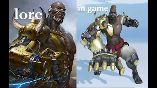 doomfist in lore vs in game