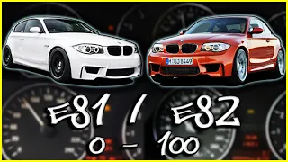 BMW 1 Series E81/E82 (0-100 KM/H) (0-60 MPH) ACCELERATION BATTLE