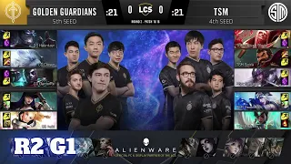 Golden Guardians vs TSM - Game 1 | Round 2 Playoffs S10 LCS Summer 2020 | GG vs TSM G1