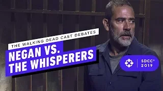 The Walking Dead Cast: Why The Whisperers are Scarier Than Negan - Comic Con 2019