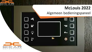 McLouis 2022 - Algemeen bedieningspaneel