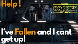 What if Count Dooku fell when he did his flip? (Comedy, Audio Only)