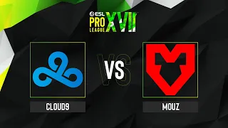 Cloud9 vs. MOUZ - Map 3 [Mirage] - ESL Pro League Season 17 - Quarterfinal