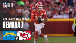 LA CHARGERS X Kansas City CHIEFS | Melhores Momentos | Semana 7 | NFL Brasil