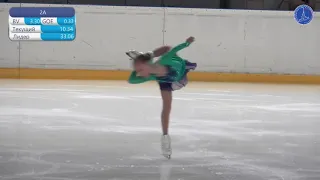 Lyubov RUBTSOVA│Girls, Younger Age Short Program #18│Memorial S.Volkov 2019-11-12