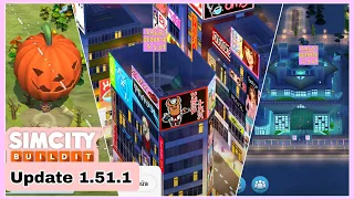 SimCity Update 1.51.1 | Mayor pass 34 Tokyo and New Buildings Overview