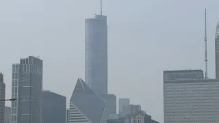 Smoke from Canadian fires is pouring into US, including Chicago