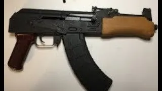 Mini Draco AK 47 Pistol Makeover Part 1