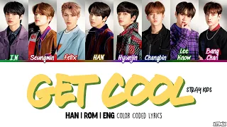 [OT8 VER] Stray Kids (스트레이 키즈) - Get Cool Color Coded [Han|Rom|Eng] Lyrics