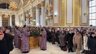 Торжество Православия. Божественная Литургия в Спасо-Преображенском кафедральном соборе