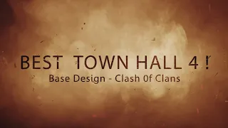 THE BEST  TH4 HYBRID TROPHYdefense Base 2020!!  Town Hall 4 Hybrid Base Design   Clash of Clans