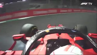 Charles leclerc smach the car fuck fuck