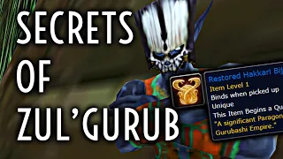 WoW Guide - Secrets of Zul'Gurub - Unobtainable Items Restored