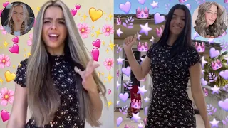 Charli D’Amelio and Addison Rae wearing the same clothes on TikTok!