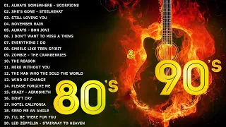 The Eagles, Gun N' Roses, Scorpions, Nirvana, U2, Bon Jovi, Aerosmith - Best Rock Ballads 80s, 90s