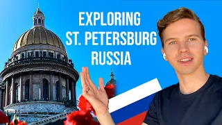 Exploring St. Petersburg, Russia on my new bicycle!