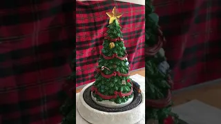 Musical Christmas Tree with Train