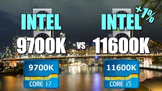 9700K vs 11600K - 2060S 💥 CSGO 💥 Fortnite 💥 PUBG 💥 GTAV 💥 Overwatch.