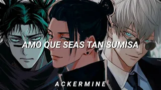 “Solo quiero ser una de tus chicas esta noche” Jujutsu Kaisen