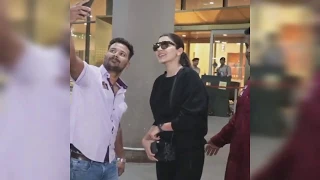 Anushka Sharma Spotted at Mumbai Airport | Virat Kohli and Anushka Sharma Spotted together Outside