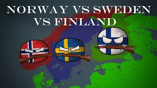 Norway vs Sweden vs Finland