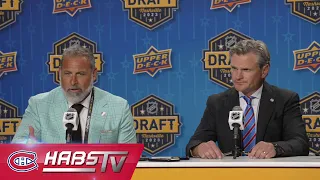 Martin Lapointe and Nick Bobrov on Montreal's picks at the 2023 NHL Draft | LIVE PRESS CONFERENCE