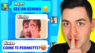 MI FINGO UN BIMBO E TROLLO IL MIO HATER SU BRAWL STARS!