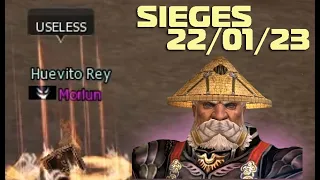 Castle Sieges 22/01/23. Reborn x1. Gameplay by Titan.