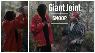 Snoop and Giant Marijuana Joint in the Woods (Scary Movie Clip)