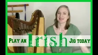 HARP LESSON // learn "Road to Lisdoonvarna" by ear! (Celtic Harp Tutorial)