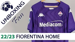 Fiorentina Home Jersey 22/23 (FC24Store) Fan Version Unboxing Review