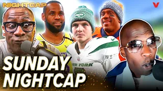 Unc & Ocho react to Broncos comeback, Zach Wilson benched, LeBron goes off, toe-sucking | Nightcap