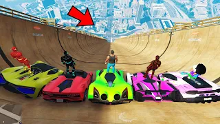 SHINCHAN Tried Impossible Ramp Challenge With FRANKLIN IN GTA 5