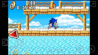 Sonic advance on Myboy for Android(multiplayer)