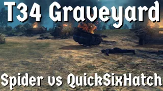 Fierce Battle with QuickSixHatch| Farmstead | T34 Hoard and PPSH Nightmare! | Can we hold the line?