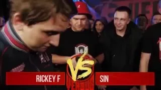 3 раунда Rickey F против Sin