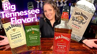 Jack Daniels FULL Flavored Whiskey Line UP! / Flavored Whiskey Series