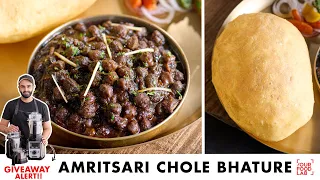 Amritsari Chole Bhature Recipe | Tips for Fluffy Bhatura | अमृतसरी छोले भटूरे | Chef Sanjyot Keer
