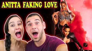 🇧🇷 Gringo Reage a Anitta Feat. Saweetie - Faking Love (Official Audio)