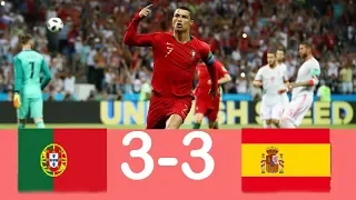 Portugal vs Spain 3-3 - All Goals & Highlights 2018 World Cup - 15/06/2018 HD