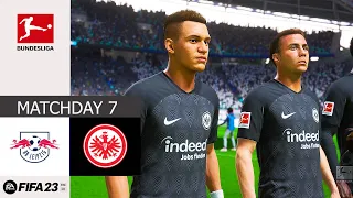 FIFA 23 | RB Leipzig - Eintracht Frankfurt | Bundesliga 2022/23 Matchday 7