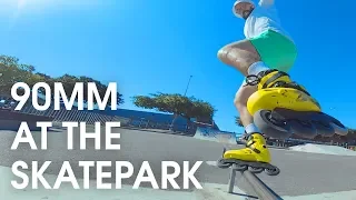 Freeskating at the Ghetto Skatepark in Cape Town, South Africa