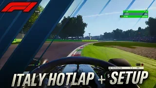 F1 2018 ITALY HOTLAP + SETUP WORLD RECORD | Monza