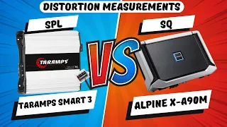 Taramps SMART 3 BASS distortion measurements. Can it be used for SQ?