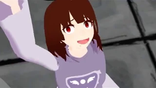 [MMD] Chara caretaker of the ruins,All eyes on me