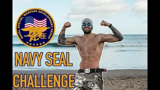Personal Trainer Adam Collard attempts the US Navy Seals Fitness Test without practice