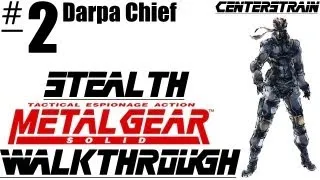 Metal Gear Solid: Stealth Walkthrough - Part 2 - The Darpa Chief | CenterStrain01