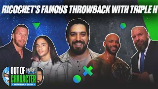 Ricochet explains his famous throwback photo with Triple H | Out of Character | WWE ON FOX