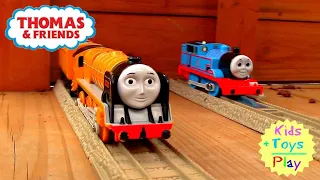 Thomas and Friends Railway | Thomas Train Trackmaster Outdoor Train Track Backyard Playtime!